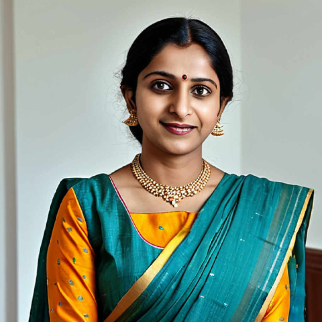 **
"A confident female psychologist in a professional setting, fully clothed in modest Indian attire (e.g., a salwar kameez or saree), 상담하는 장면, 책상, safe for work, appropriate content, perfect anatomy, natural proportions, family-friendly, professional photography, high quality"
**