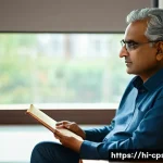 Home 20 임상심리사로 일하며 성장한 사례 - A compassionate Indian psychologist in a modern therapy room, attentively listening to a middle-aged...